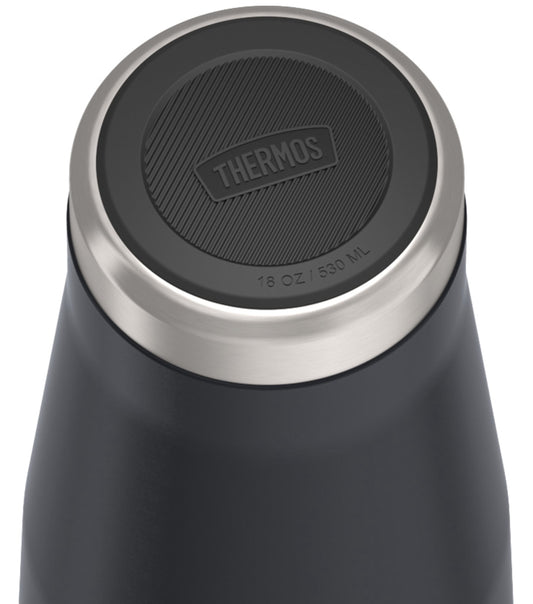 Thermos Stainless Steel Tumbler, w/ Slide Lock Lid, Graphite, 18 oz