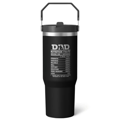 1pc pharmacist 30oz Tumbler with Straw & Handle - Insulated Stainless Steel Cup | Holiday Gift for Man Women (Christmas, Valentine's, Birthday)