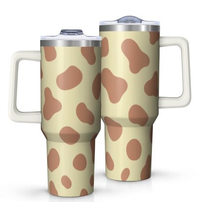 1pc nutcracker 40oz Tumbler with Straw & Handle - Insulated Stainless Steel Cup | Holiday Gift for Man Women (Christmas, Valentine's, Birthday)