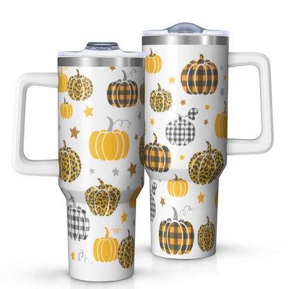 1pc nutcracker 40oz Tumbler with Straw & Handle - Insulated Stainless Steel Cup | Holiday Gift for Man Women (Christmas, Valentine's, Birthday)