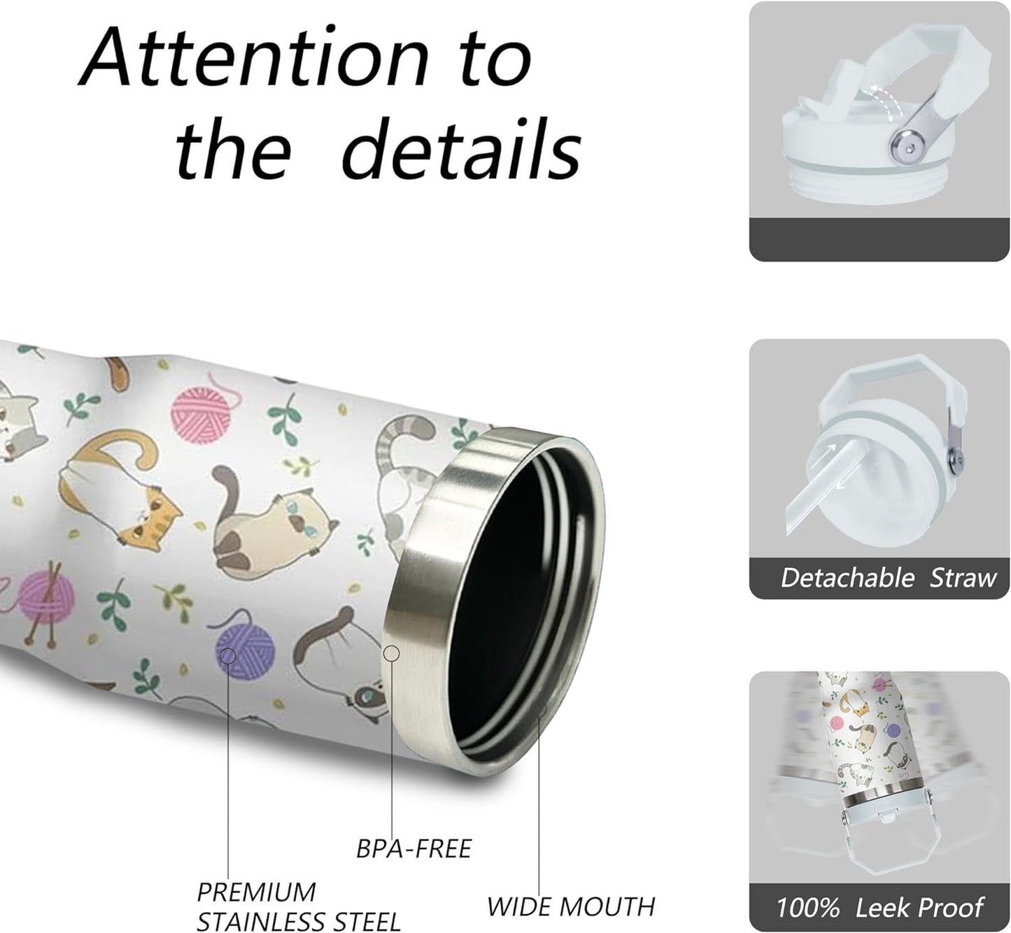 30 oz Purple Butterfly Tumbler with Handle and Filp Straw, Stainless Steel Cup with Lid and Straw, Travel Coffee Mug Insulated Water Bottle,Christmas Birthday Mothers Day Gifts for Women Animal Lovers