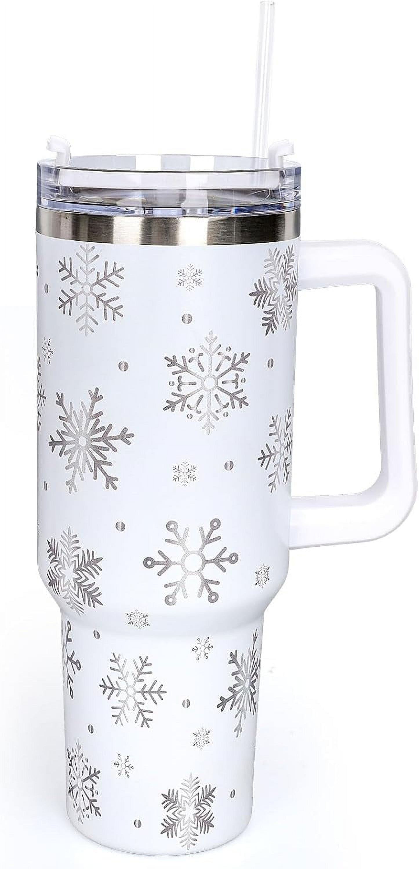 40oz Insulated Stainless Steel Tumbler with Handle, Abstract Brown Leopard Print Leakproof Water Bottles Travel Mug with Lid And Straw for Water, Iced Tea Or Coffee for Most Car Cup Holder