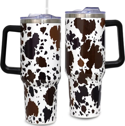 40oz Bee Tumbler With Handle Lid and Straw -Bee gifts for women Bee Travel Coffee Cup-Bee Gifts For Bee Lover-Bee Mugs