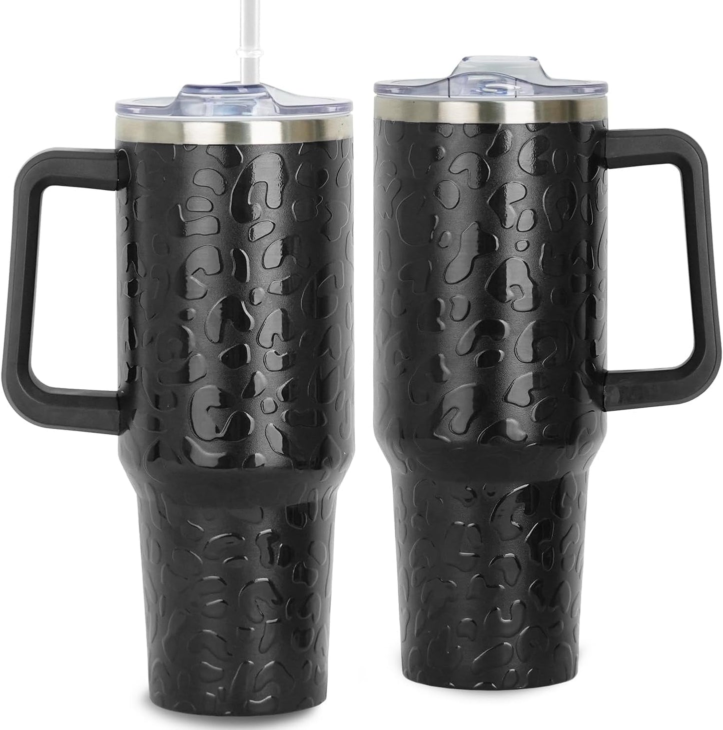 40oz Bee Tumbler With Handle Lid and Straw -Bee gifts for women Bee Travel Coffee Cup-Bee Gifts For Bee Lover-Bee Mugs