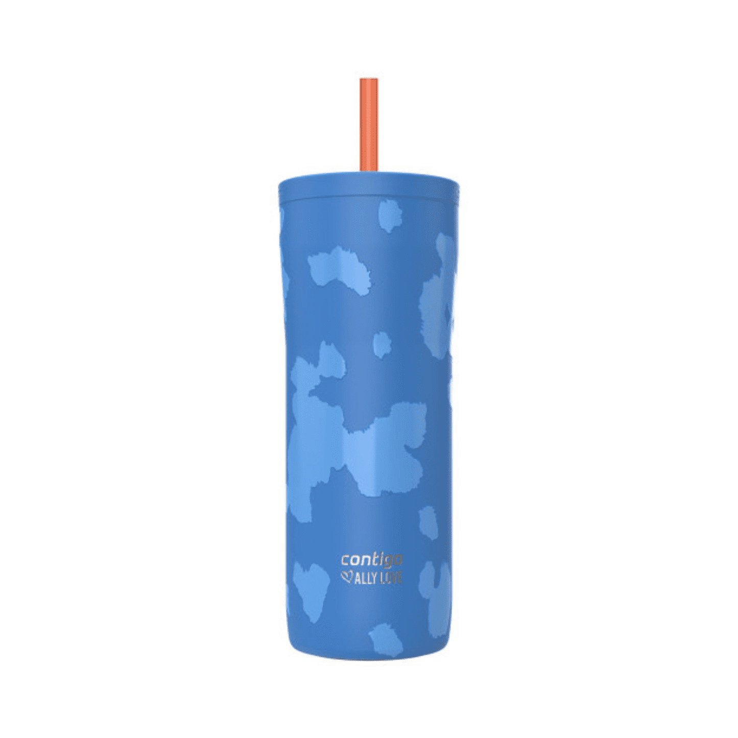 Contigo x Ally Love Streeterville 2.0 Stainless Steel Tumbler with Straw, 24 oz, Licorice