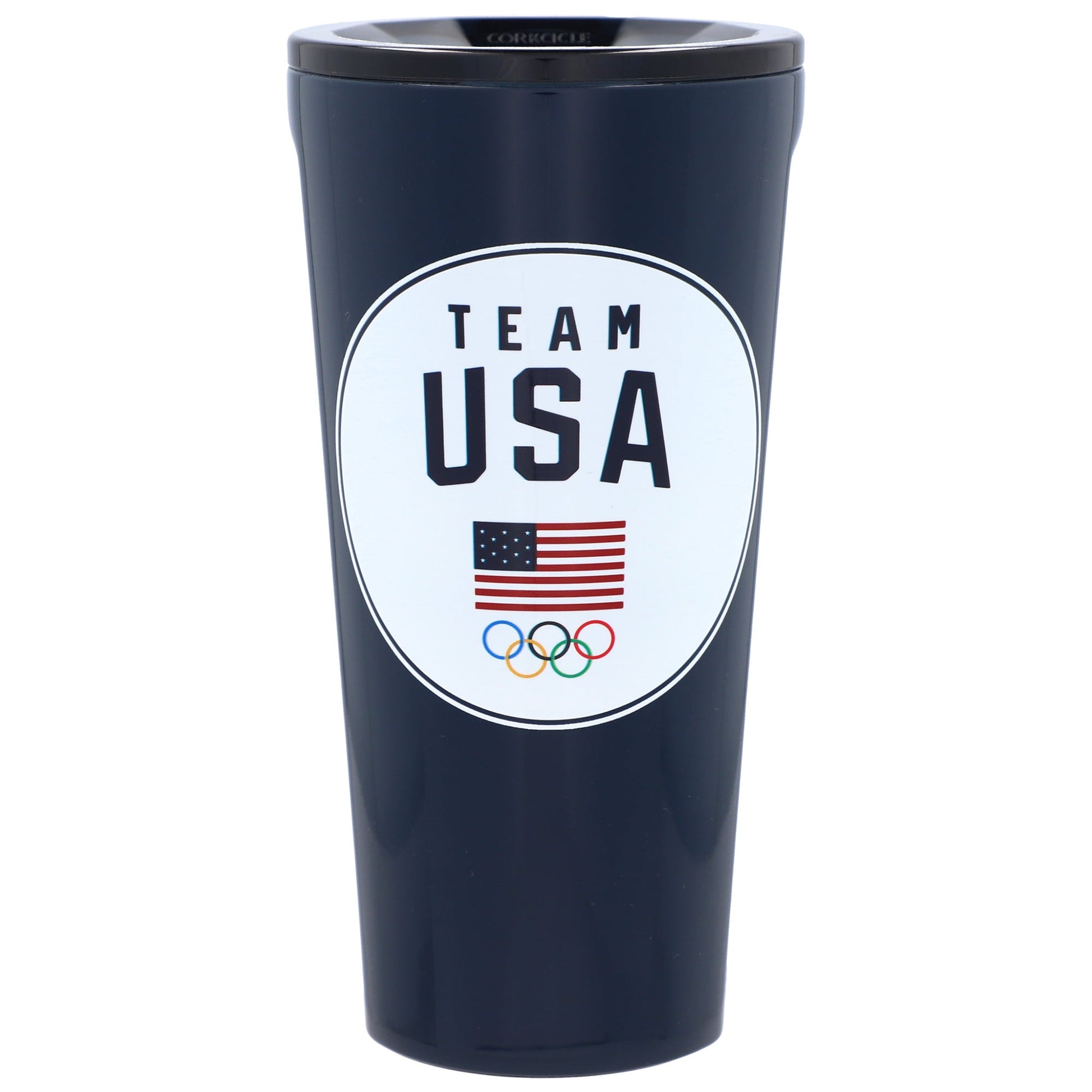 Corkcicle Team USA 16oz. Circle Badge Stainless Steel Tumbler