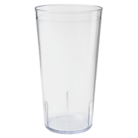 G.E.T. 6632-1-CL Textured Clear 32 Oz. Tumbler - Dozen