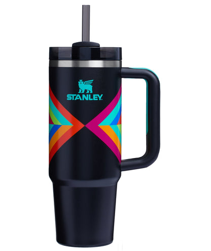 Stanley Quencher Flowstate 30oz Vivid Violet Stainless Steel Tumbler