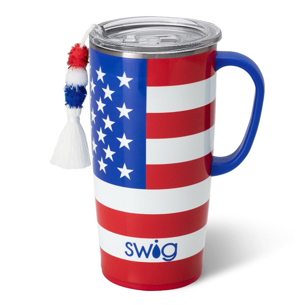 Swig Life 22oz Travel Mug | Insulated Stainless Steel Tumbler with Handle | Love All