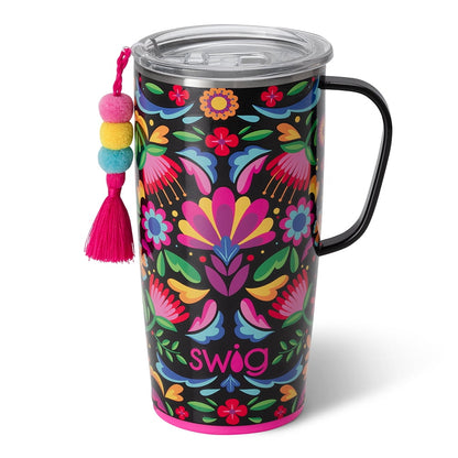 Swig Life 22oz Travel Mug | Insulated Stainless Steel Tumbler with Handle | Love All