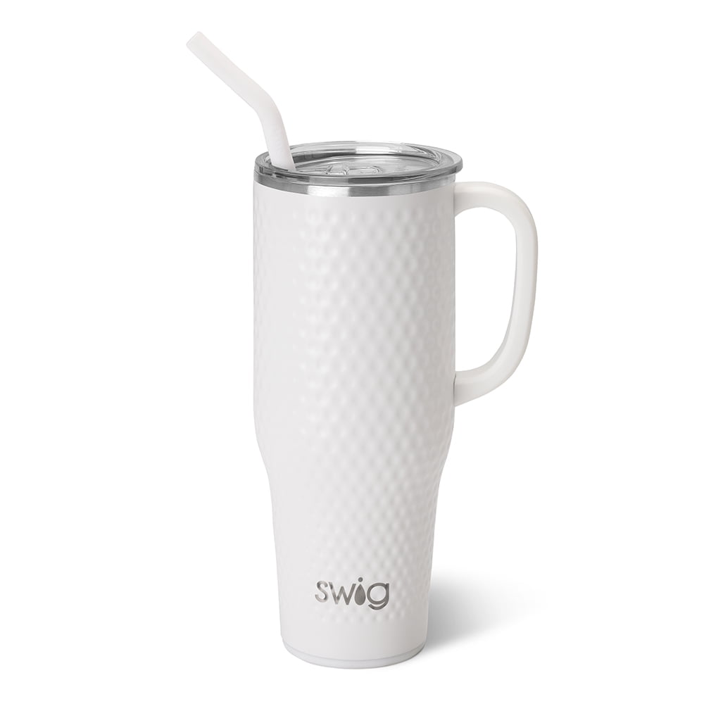 Swig Life 40oz Mega Mug | Insulated Stainless Steel Tumbler with Handle | Over The Rainbow