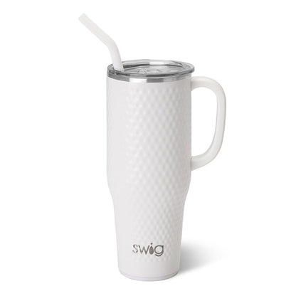Swig Life 40oz Mega Mug | Insulated Stainless Steel Tumbler with Handle | Over The Rainbow