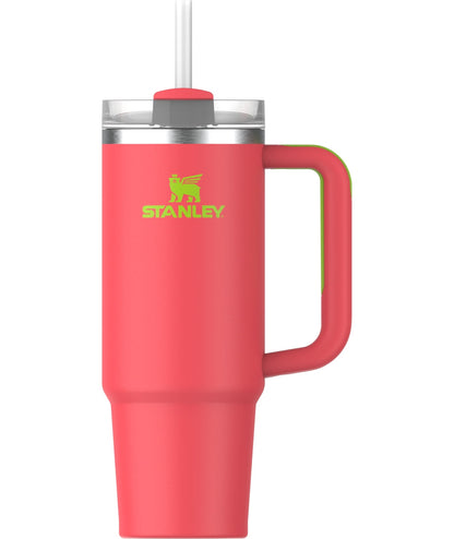 Stanley Quencher Flowstate 30oz Hibiscus Stainless Steel Tumbler