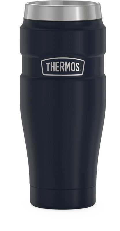 Thermos Stainless King Vacuum Insulated Stainless Steel Tumbler 16Oz Matte Rustic Red
