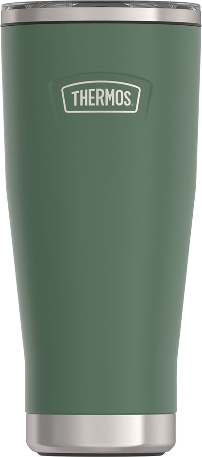 Thermos Stainless Steel Tumbler, w/ Slide Lock Lid, Graphite, 18 oz